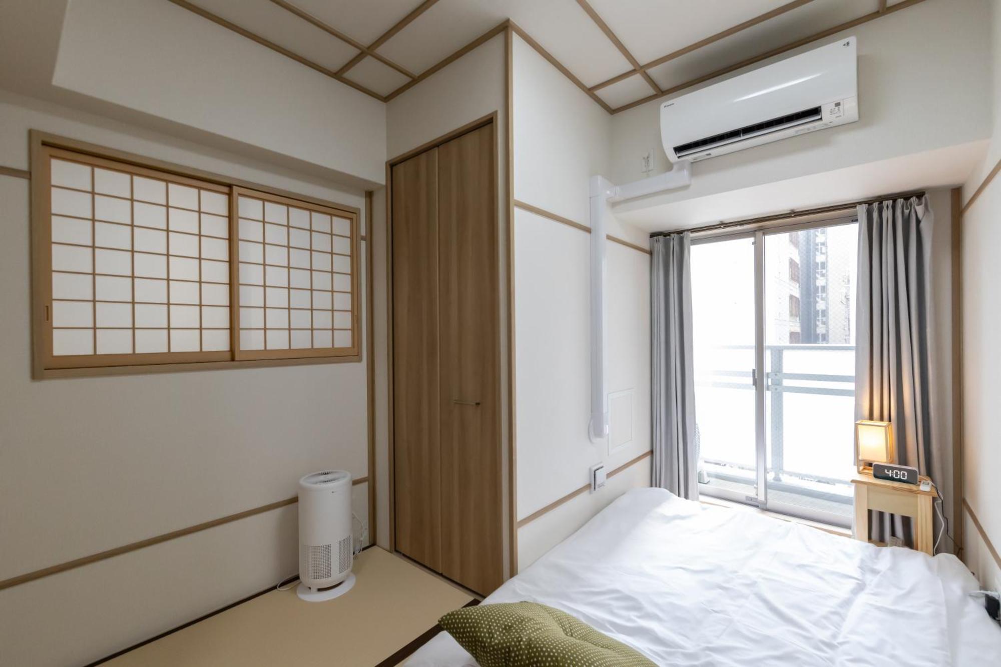 Ferienwohnung H2H Shinsaibashi Ōsaka Exterior foto