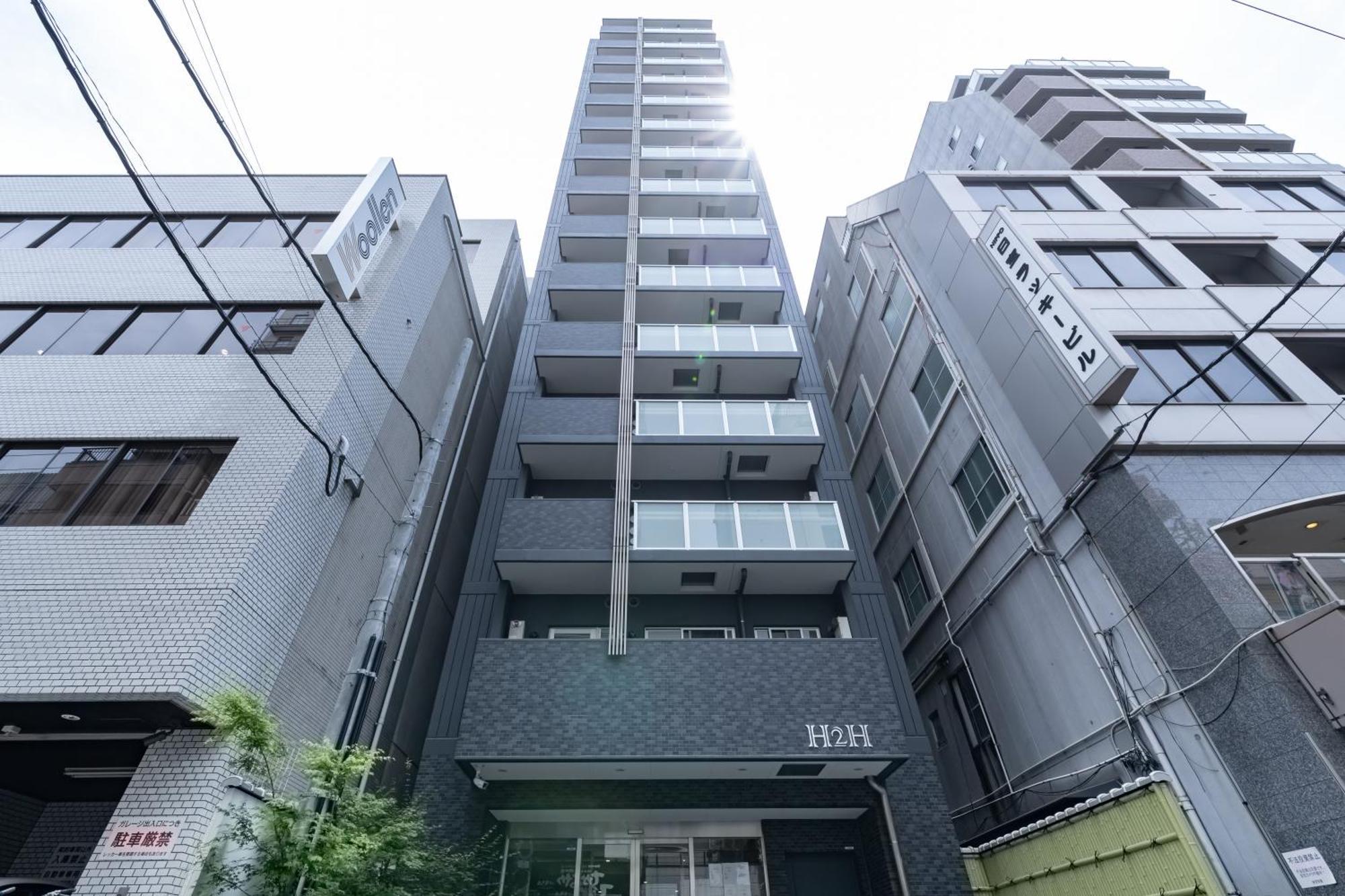 Ferienwohnung H2H Shinsaibashi Ōsaka Exterior foto